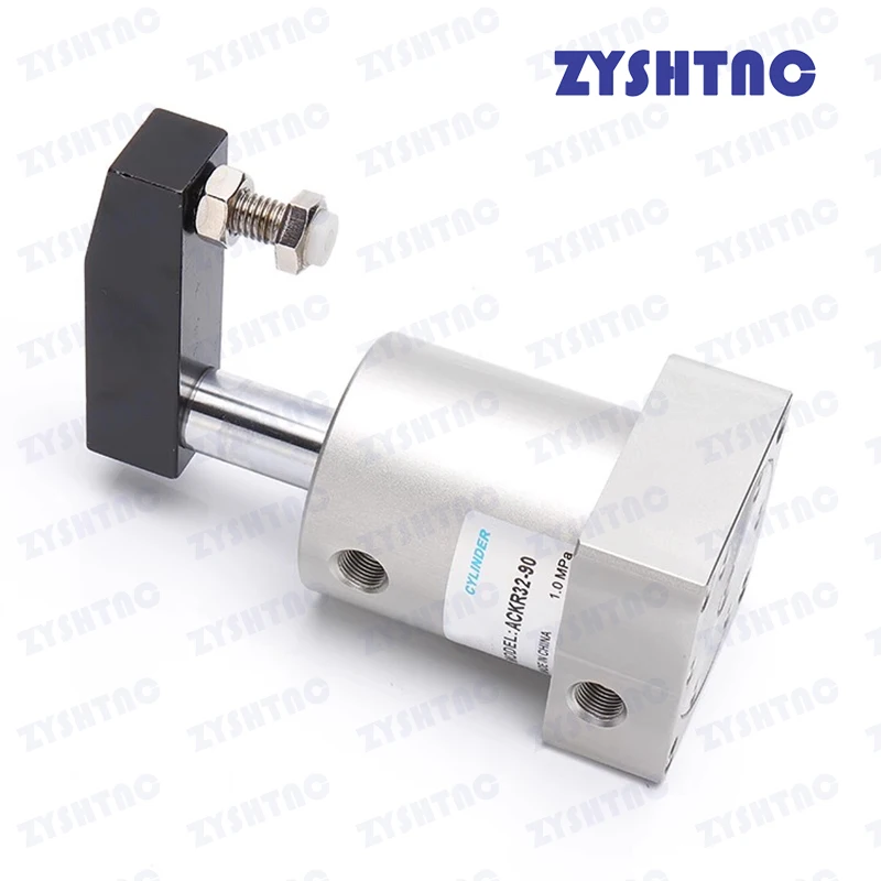 ACK ACKD SRC Cilindro de aire de sujeción rotativa neumática ACK25 ACK32 ACK40 ACK50 ACK63 ACK serie rotativa ACK25-90L25-90R ACK32-90L AC - imagen 4