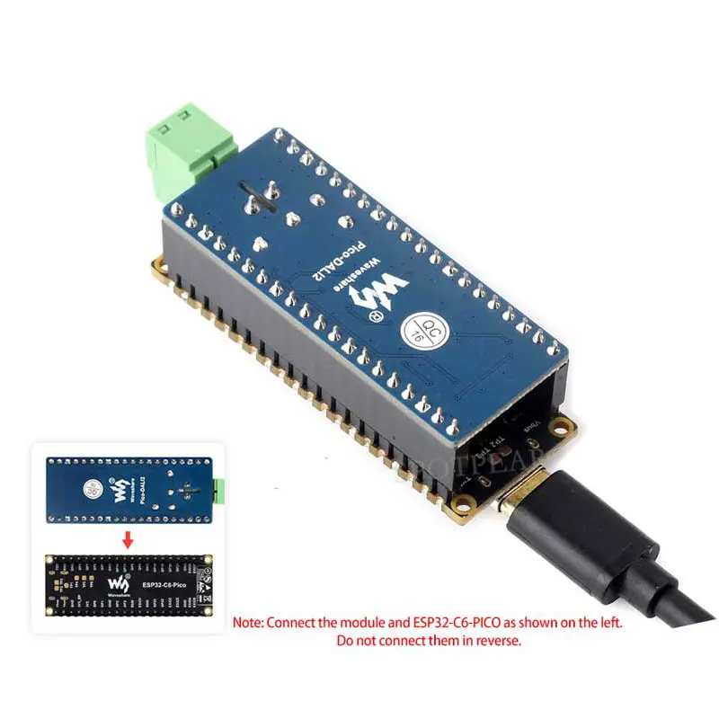 Pico placa de expansión de comunicación DALI2 DALI para ESP32 C6 S3, control de múltiples LED - imagen 4