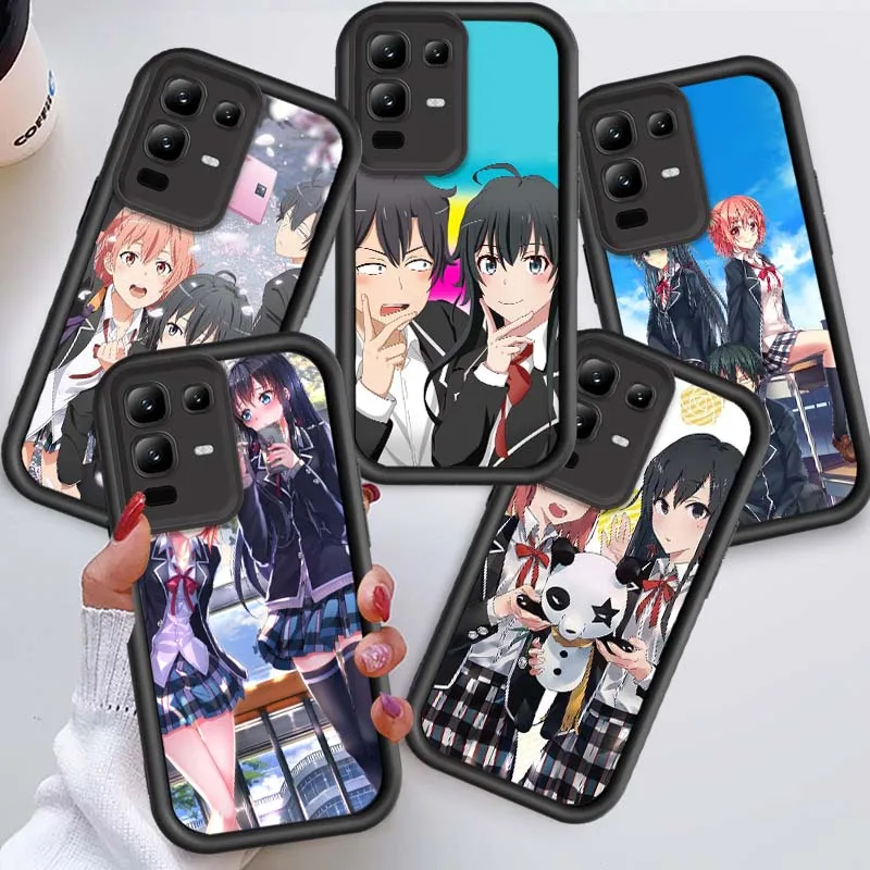 Yukino Yukinoshita para Infinix Note 12 G96 2023 30 40 50 40S 50X VIP Pro Plus 5G Eye Ladder funda de teléfono