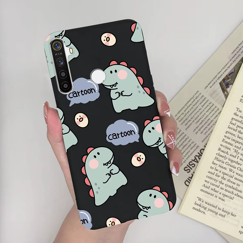 Funda Oppo Realme 5 Pro 6i – Silicona Mate Suave Antigolpes - imagen 5