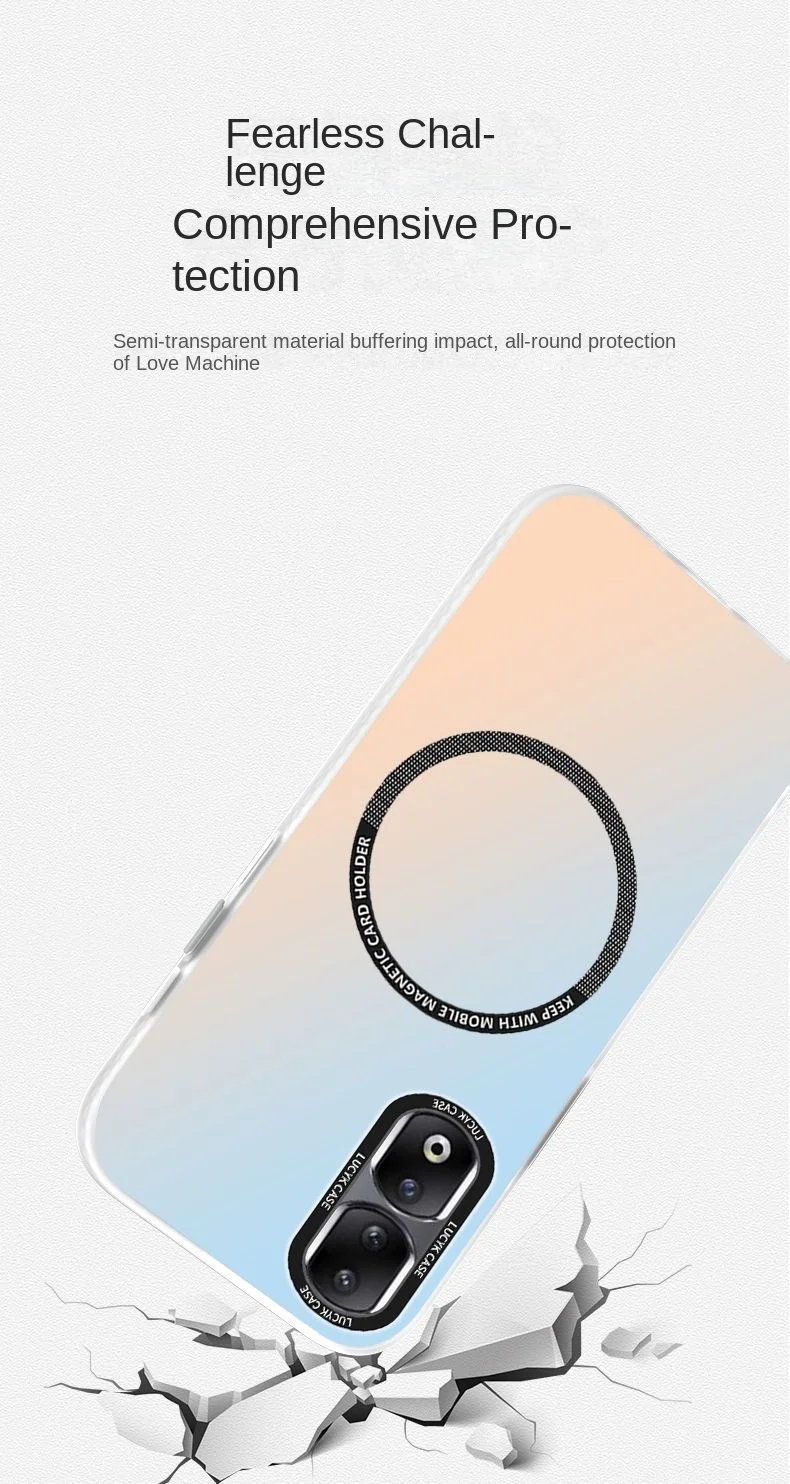 Funda dura magnética para Huawei Honor 90, 80, 70, 60, 50 Pro, carga inalámbrica - imagen 3