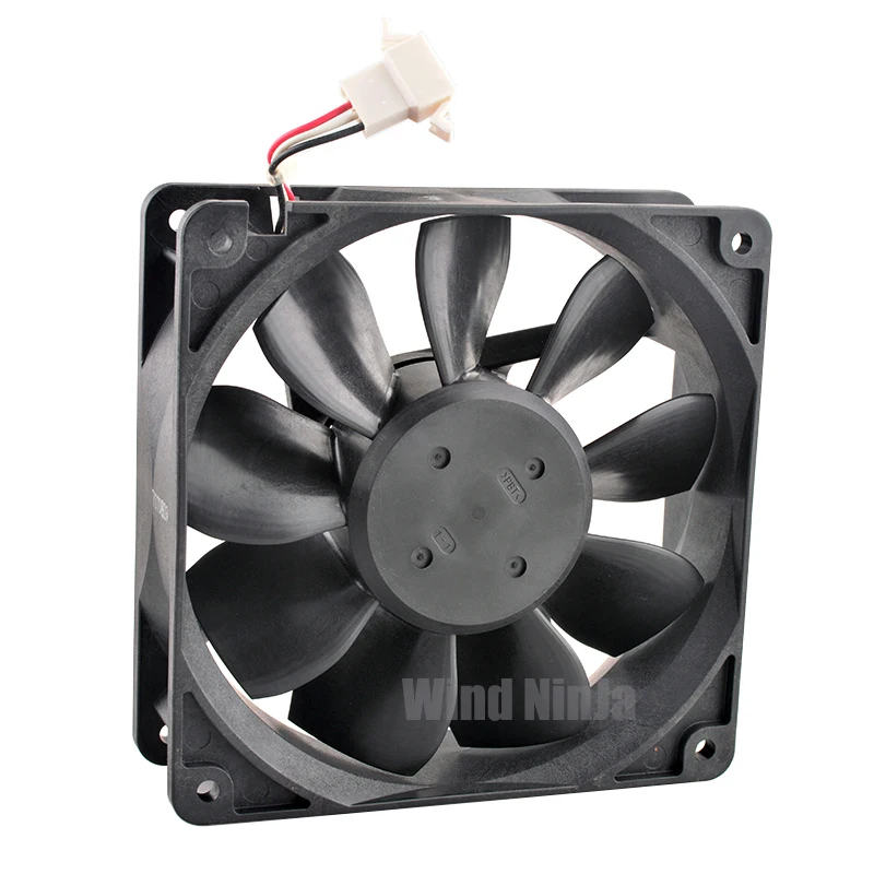 Ventilador de refrigeración de alta velocidad de 12cm/120mm 4715KL-05W-B59 DC24V 0.99A rodamiento de bolas doble para convertidor de frecuencia de servidor 120x120x38mm - imagen 2