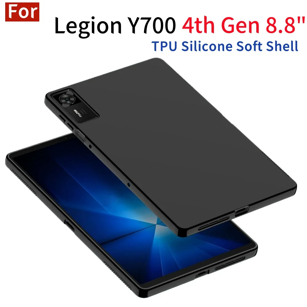 Para Lenovo LEGION Y700 2025 funda de 4. a generación 8,8 pulgadas TB322FC tableta de juego para Y700 Gen 4 8,8 "funda trasera de silicona TPU - imagen 2