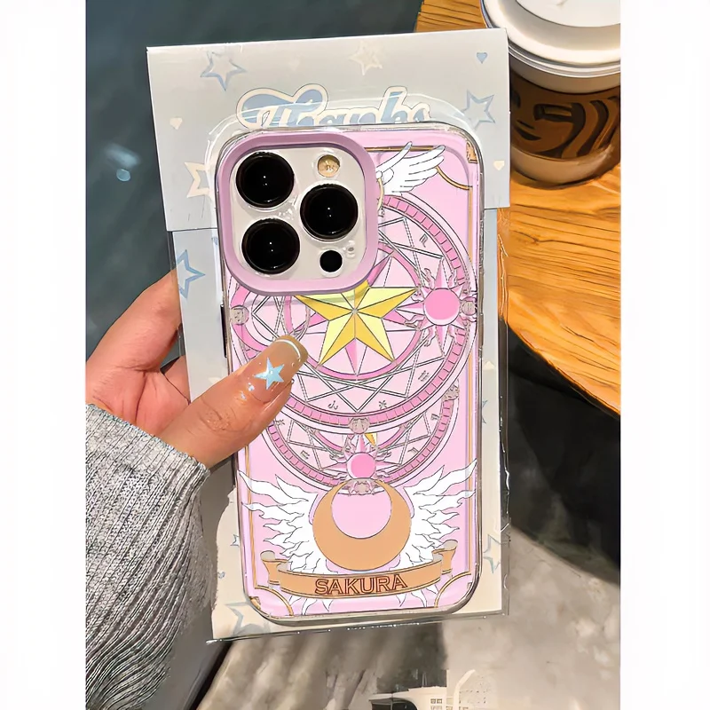 Cardcaptor Sakuras funda de teléfono para Xiaomi Mi 14 13 12 11 10 10T 14T Poco X6 F5 F4 X7 X4 X3 NFC Lite GT Pro 4G 5G cubierta trasera transparente - imagen 2