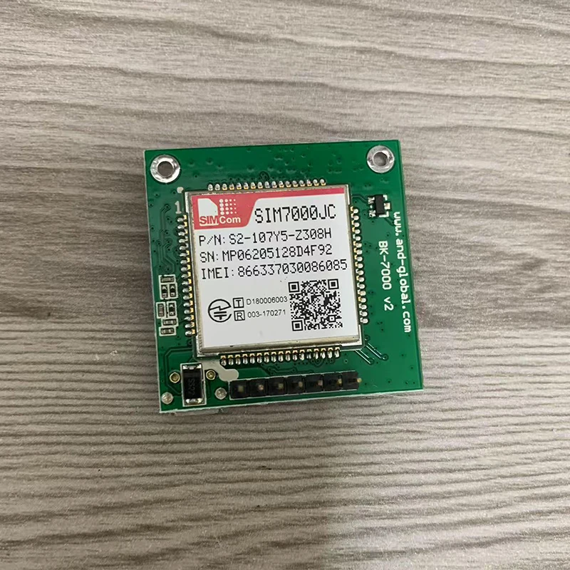 SIMCOM SIM7000JC Placa de ruptura LTE Cat M1/NB IoT Kits de módulo para Japón compatible con GNSS GPS GLONASS BEIDOU B1/B3/B5/B8/B18/B19/B26
