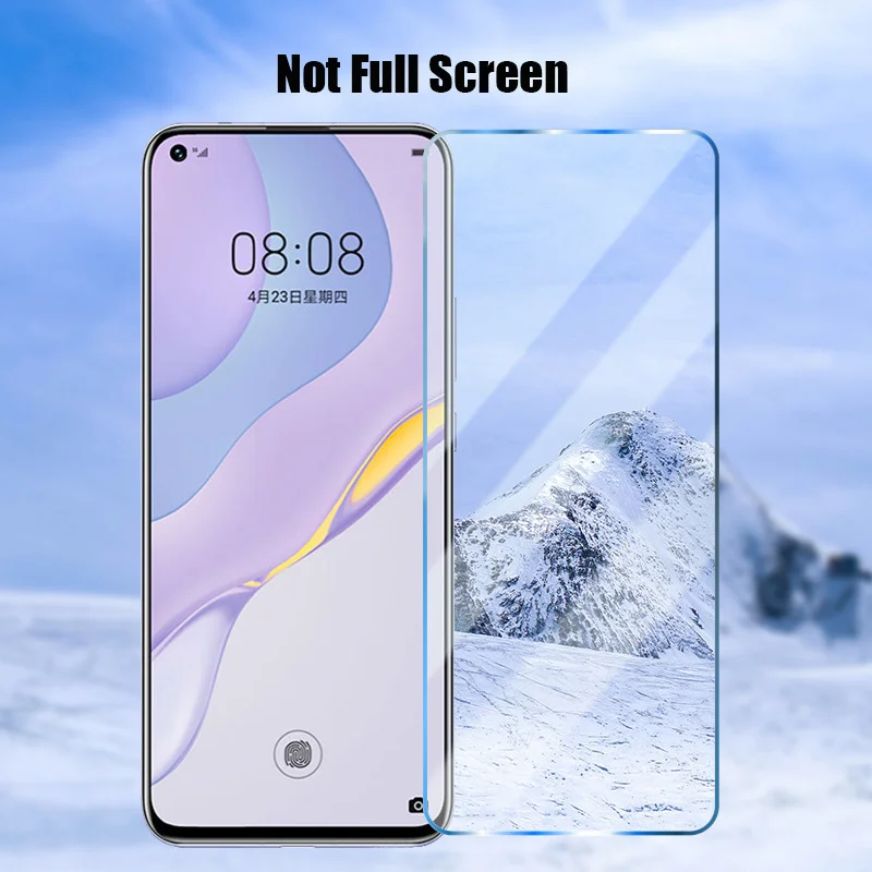 Protector de pantalla de teléfono de vidrio templado 9H para Huawei P40 Lite 5G P 40 Lite E, película protectora, 1 ud./3 uds. - imagen 2