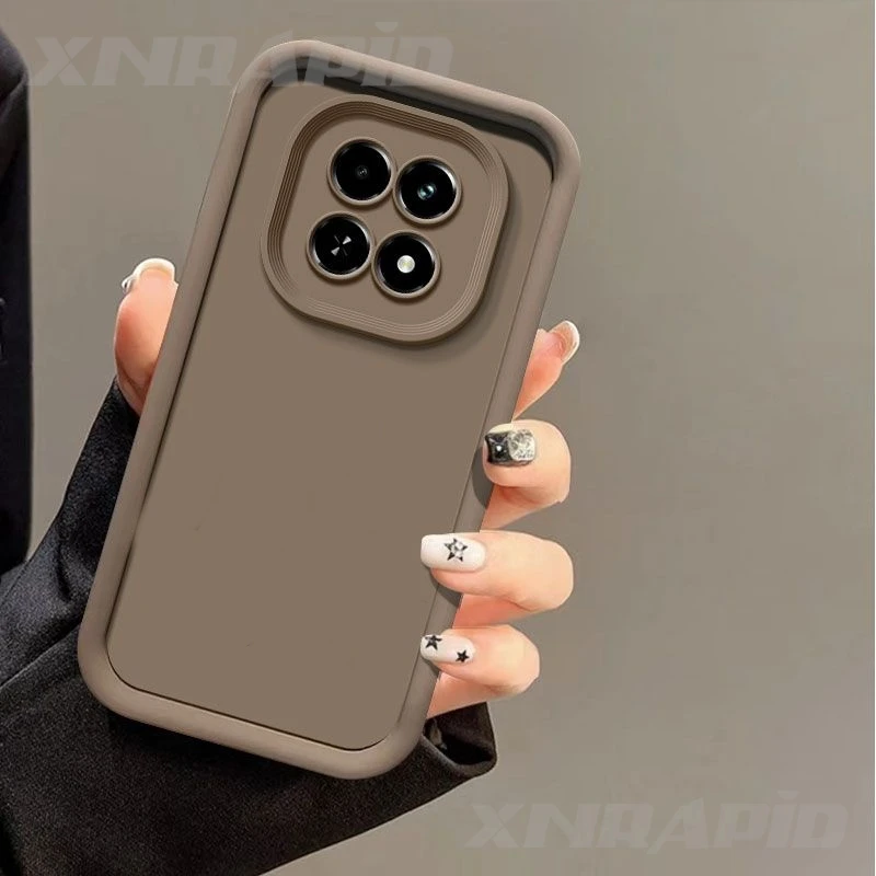 Para Xiaomi Redmi Note 14 Pro 4G funda Redmi Note 14Pro 5G funda de teléfono cubierta trasera mate sensación de piel protección funda a prueba de golpes - imagen 4