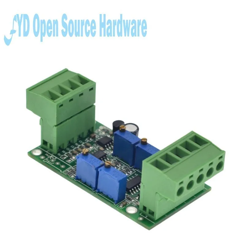 Sensor de pesaje transmisor de voltaje de corriente, módulo amplificador de celda de carga de voltaje, transductor amplio de señal, 4-20Ma, 0-5V - imagen 3