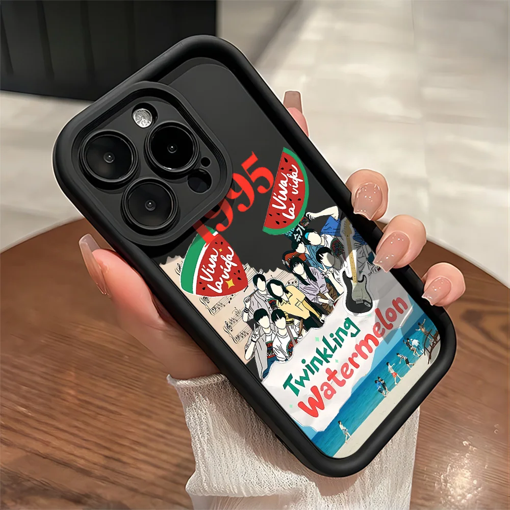 Funda de teléfono caliente Tv T-Twinkling WatermelonS para Samsung S25 S24 S23 S22 S21 S20 F06 M16 Note 20 FE Plus Ultra 4G 5G funda suave de TPU - imagen 4