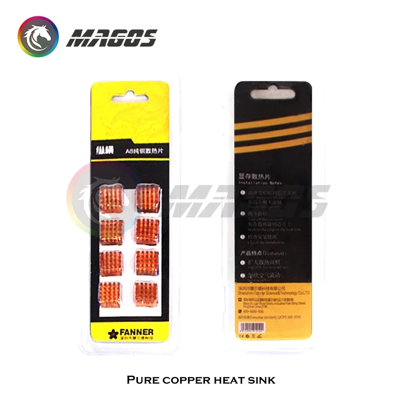 Disipador de calor de cobre puro para portátil, Chip térmico, tarjeta de vídeo autoadhesiva, GPU VRAM/portátil, puente N/S, disipador de calor de CPU - imagen 3