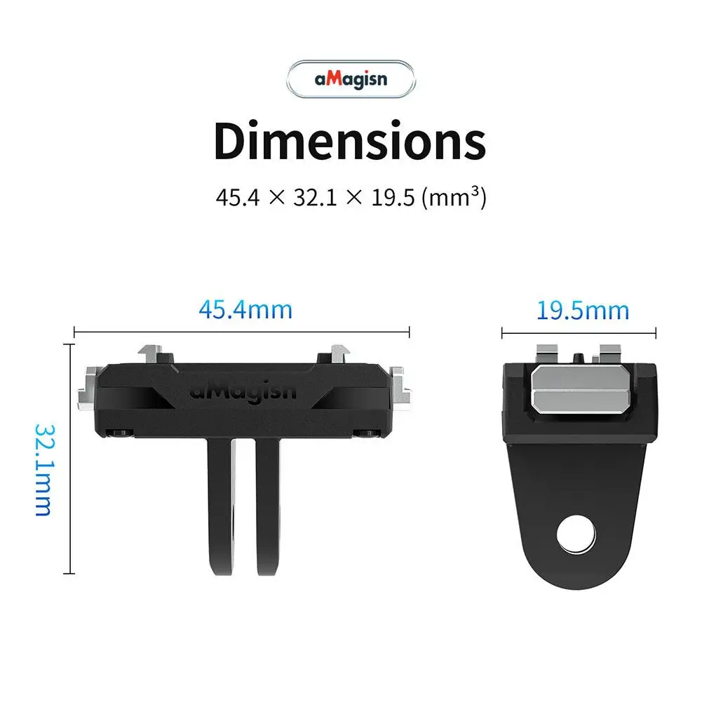 Soporte de Base magnético de liberación rápida para Insta360 Ace/Ace Pro, adaptador magnético, accesorio para cámara deportiva - imagen 5