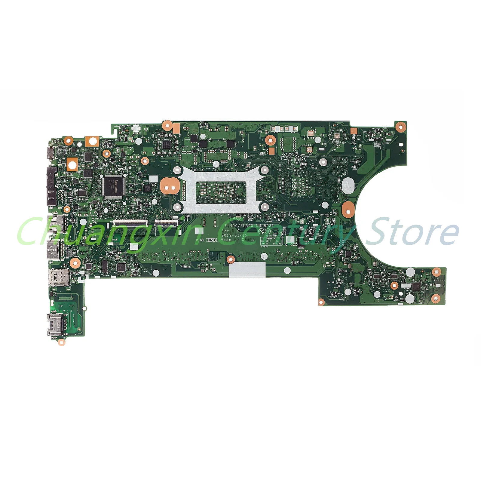Placa base de NM-B931 para portátil Lenovo ThinkPad L490 L590 con CPU I3-8145U I5-8265U I7-8565U 100% probado completamente en funcionamiento - imagen 2