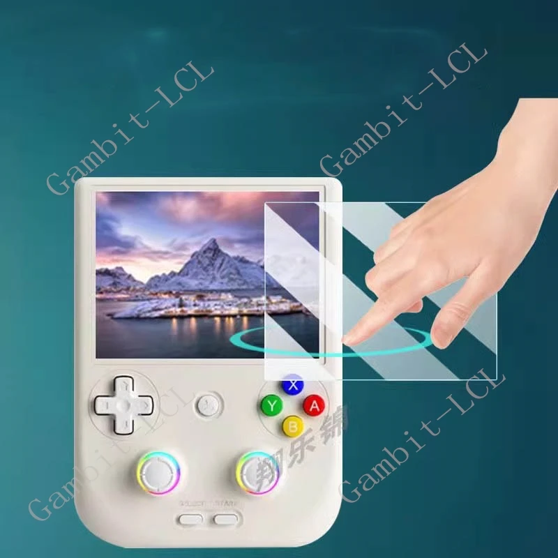 3 uds 9H HD vidrio templado para consola Anbernic RG406V Coopreme AnbernicRG406V RG405V RG 406V película protectora de pantalla para juegos - imagen 3