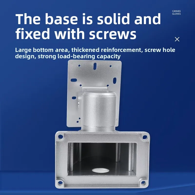 Soporte de pared para cámara interior, Base de accesorios de vigilancia de seguridad para soporte de cámara - imagen 4