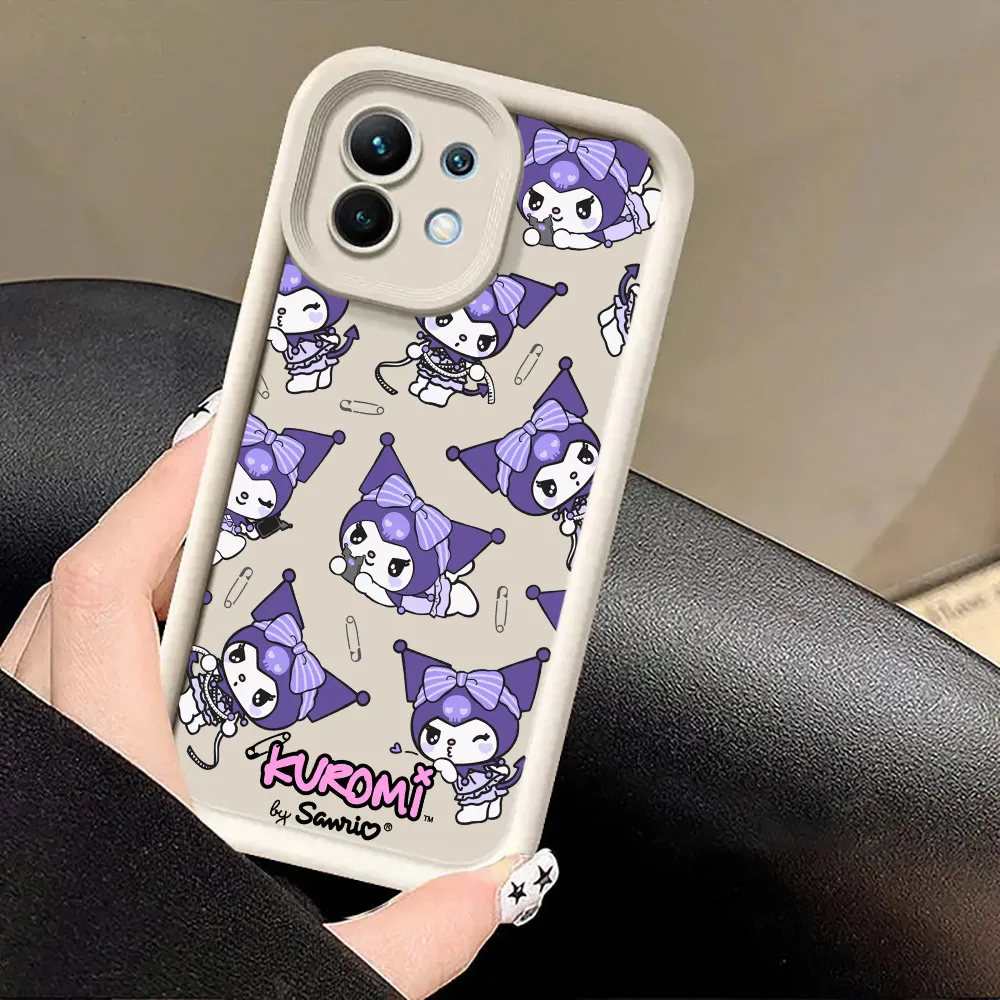 Sanrio Kuromi My Melody Anime fundas de teléfono para Xiaomi 14T 14 13T Pro 12 13 11 Lite POCO F3 F5 X3 X5 X6 M5 M6 Pro cubierta a prueba de golpes - imagen 4