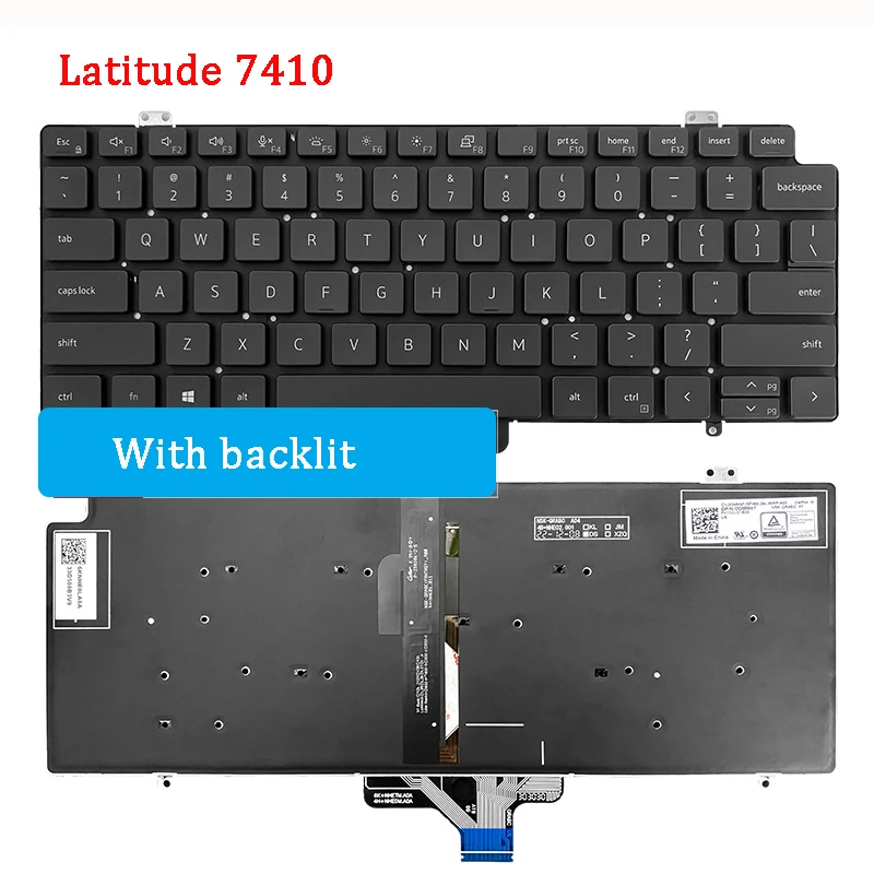 Nuevo teclado ORIGINAL para ordenador portátil DELL Latitude 5420 5421 7420 7410 7520 7521 P137G - imagen 2