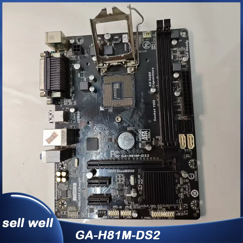 Para placa base Gi-ga-byte GA-H81M-DS2