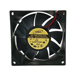 Para ADDA AD0912XB-F91GP DC 12V 2.00A 9238 92x92x38mm ventilador de refrigeración de doble rodamiento de bolas 5400RPM 135CFM ventilador Industrial de alta velocidad