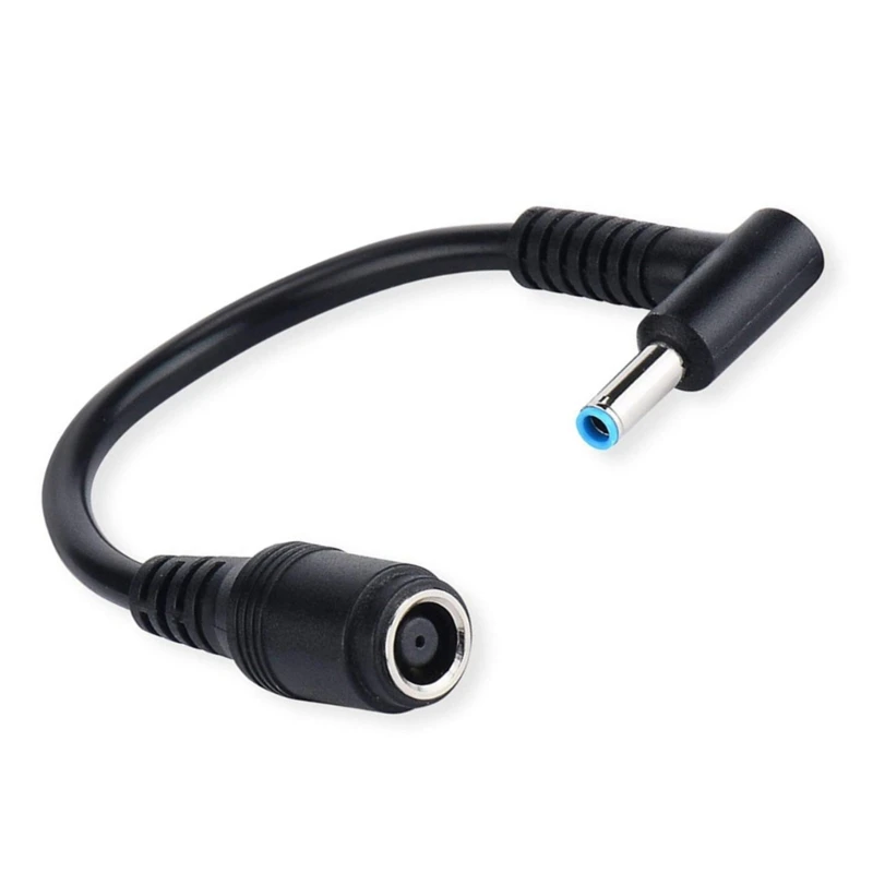 Conector de cargador/adaptador de corriente CC con punta de 7,4x5,0mm a 4,5x3,0mm para HP Laptop Stream Spectre Pavilion Envy Elitebook Split Chrome - imagen 4