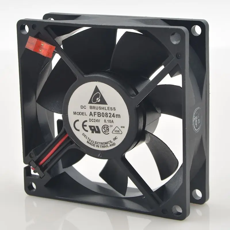 Ventilador de refrigeración para delta AFB0824M 8025 24V 0.10A 8CM, convertidor inversor delta - imagen 3