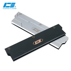 IceManCooler Disipador RAM DDR5/4/3 con Pasta Térmica y Cobre