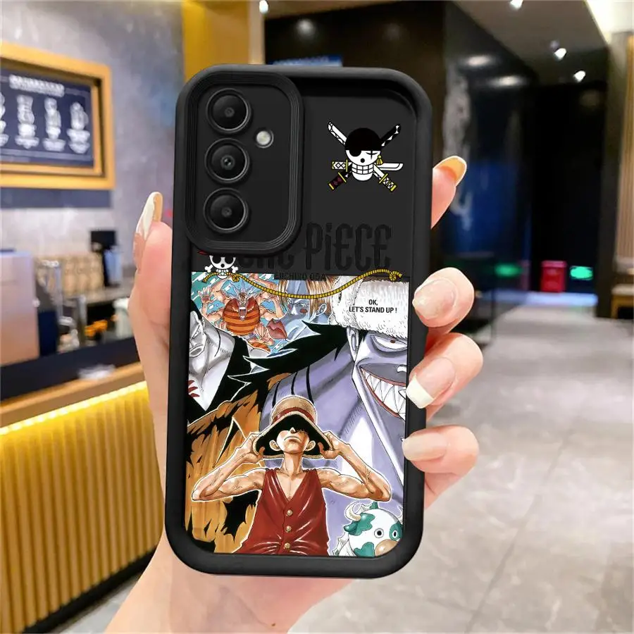 Funda de teléfono de Anime o-one Pieces para Samsung Galaxy A14, A13, A12, A23, 4G, A34, A33, A24, A32, 5G - imagen 4