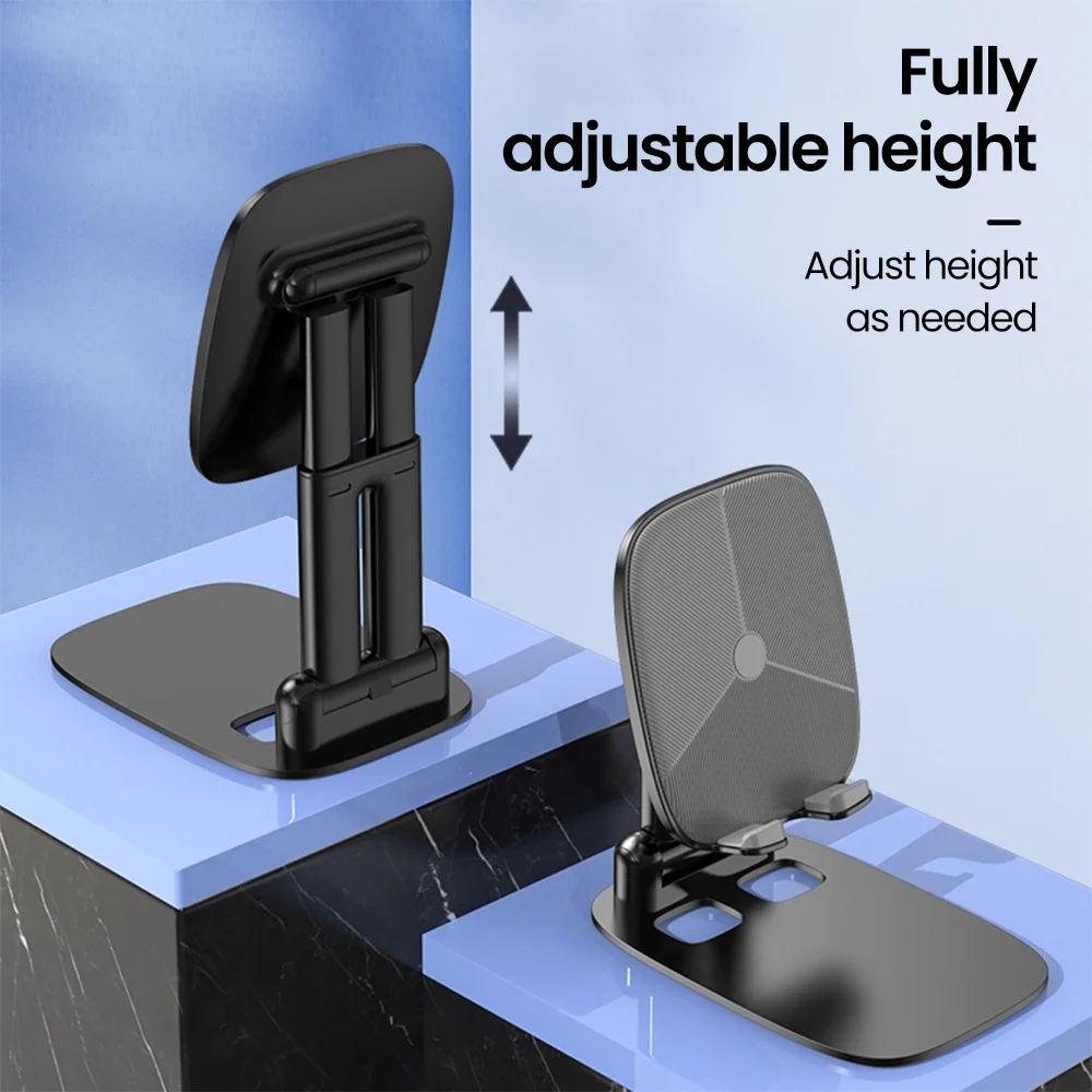 Soporte de teléfono plegable de escritorio para iphone, ipad, Xiaomi, soporte ajustable para tableta de escritorio, soporte Universal para teléfono móvil - imagen 4