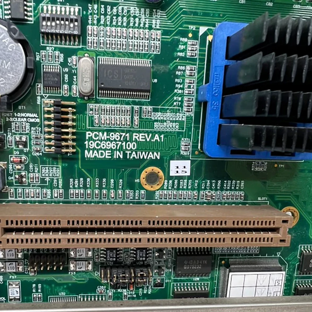 Placa base de control industrial PCM-9671 REV A1