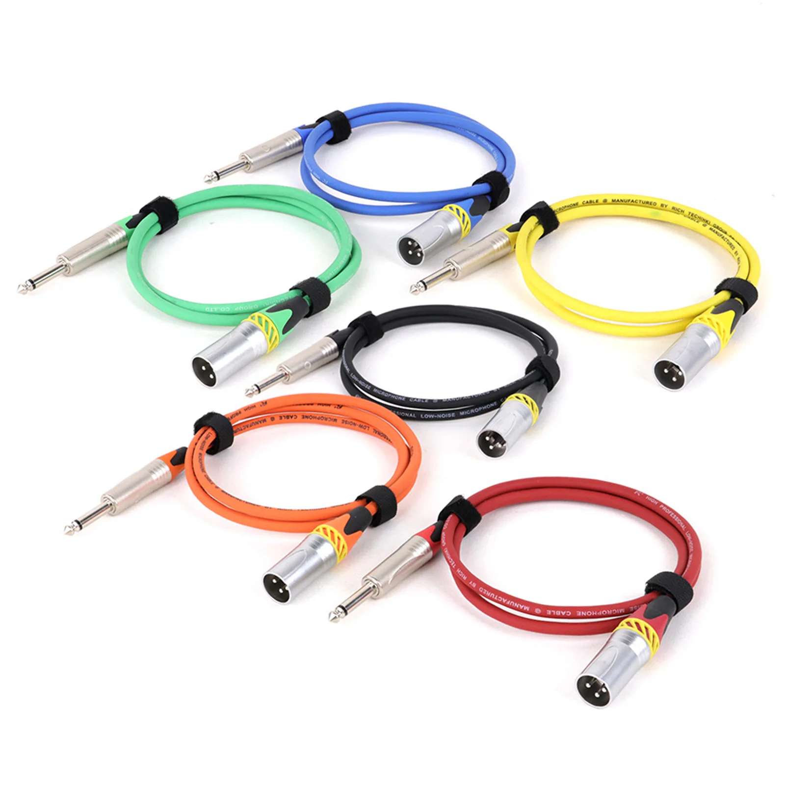 Conector de Cable de micrófono de 6,35mm, 1/4 TS macho a XLR hembra/macho, Cable de Audio para altavoz, amplificador de guitarra, amplificador, mezclador, Etc. - imagen 5