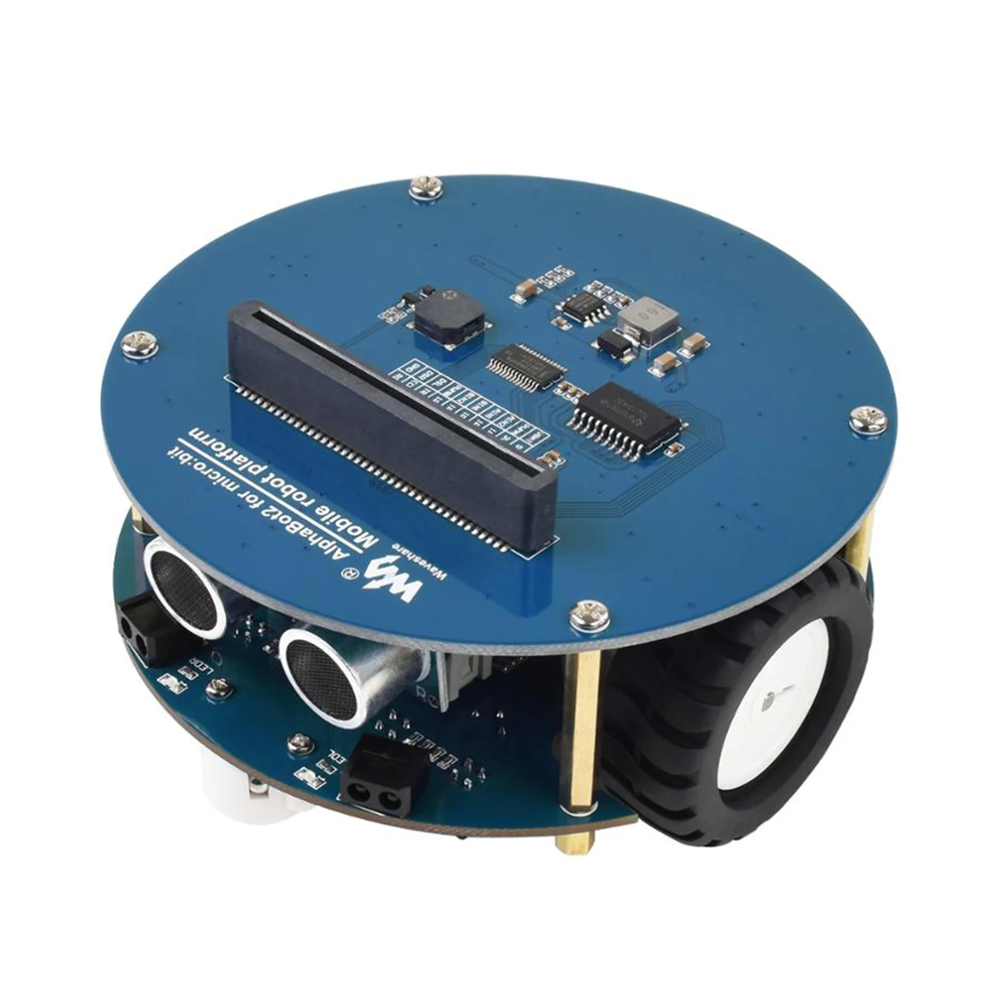 Kit de construcción de robot Waveshare AlphaBot2 basado en la versión original BBC micro:bit, o micro:bit V2, o solo accesorios - imagen 5