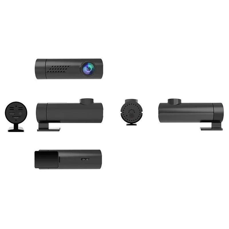 KL206 Mini cámara de salpicadero oculta 1080P HD unidad de vehículo vídeo automático DVR Android IOS teléfono móvil Wifi conexión inteligente grabadora de cámara de coche - imagen 5