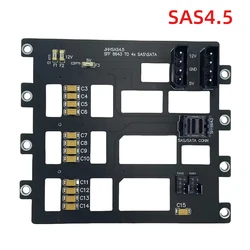 Adaptador SAS a SATA SFF8643 – Para bahías SFF y fuente 4D servidor