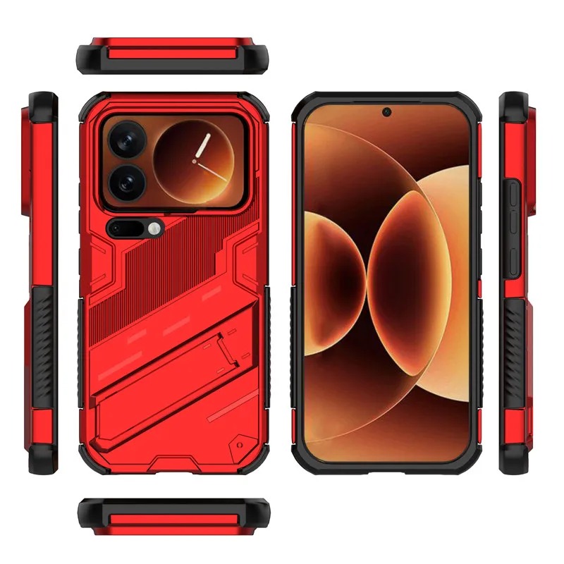 Para Xiaomi 17 Pro Funda Xiaomi Mi 17 Pro Funda estilo Punk soporte duradero Funda protectora de teléfono para Xiaomi 17 Pro Max Funda - imagen 3