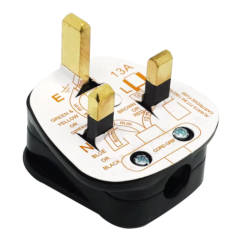 Enchufe Británico 3 Pines Tierra 250V – Adaptador de Seguridad - imagen 2