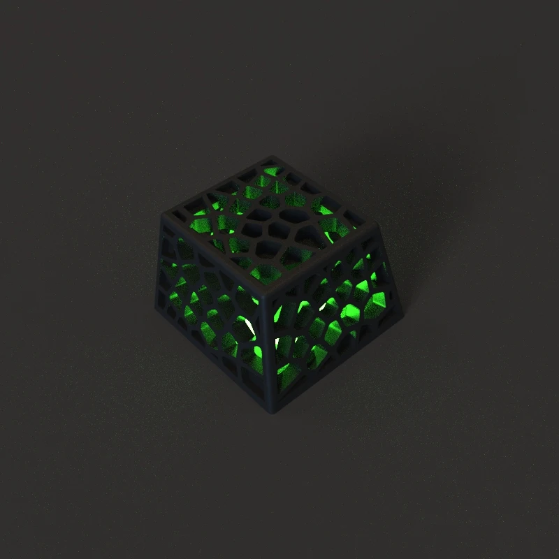 Tapa de tecla de resina transparente, perfil OEM R4, rejilla negra, personalizada para teclado mecánico MX Switch, ESC, regalo para jugadores - imagen 5