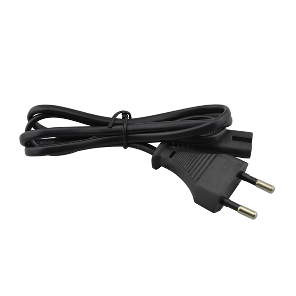 Para PS2 para PS3 slim EU enchufe puerto de 2 clavijas cable de alimentación de CA para Sony Playstion 4 consola fuente de alimentación para xbox EU - imagen 5