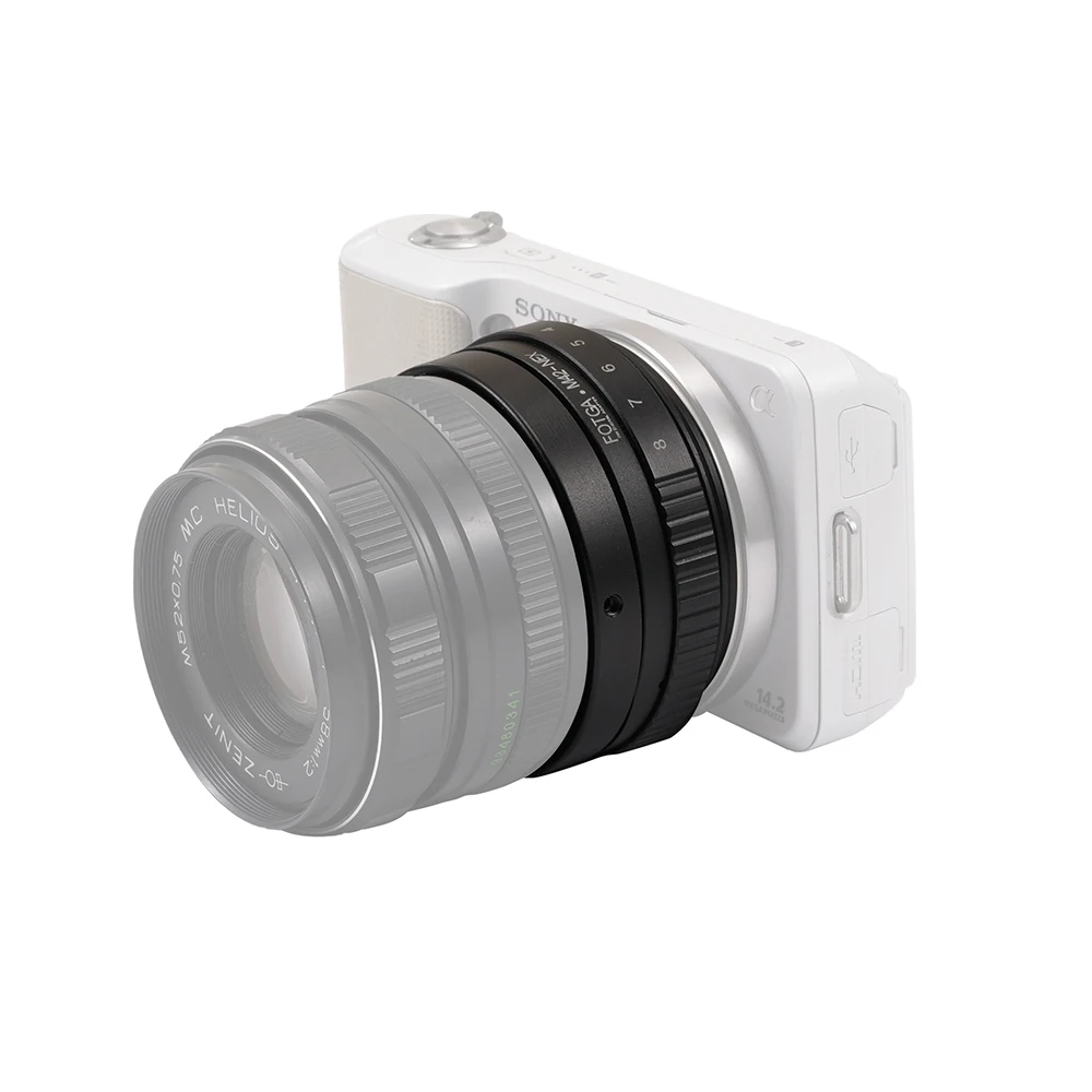 Anillo adaptador FOTGA Tilt-shift de 360 grados para lente M42 a cámara Sony E NEX-3 3C 3N 5 F3 A6000 A5000 A3500 A3000 A7 A7R Dslr