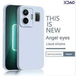 Funda Silicona Líquida Realme GT Neo5 – Protección Antigolpes con Ojos de Ángel