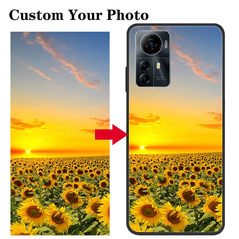 Funda de teléfono suave personalizada DIY para ZTE Blade V60 diseño 4G Vita nubia Focus Neo Z70 Ultra Z60S Pro A75 5G Red Magic 10 Pro Plus - imagen 2