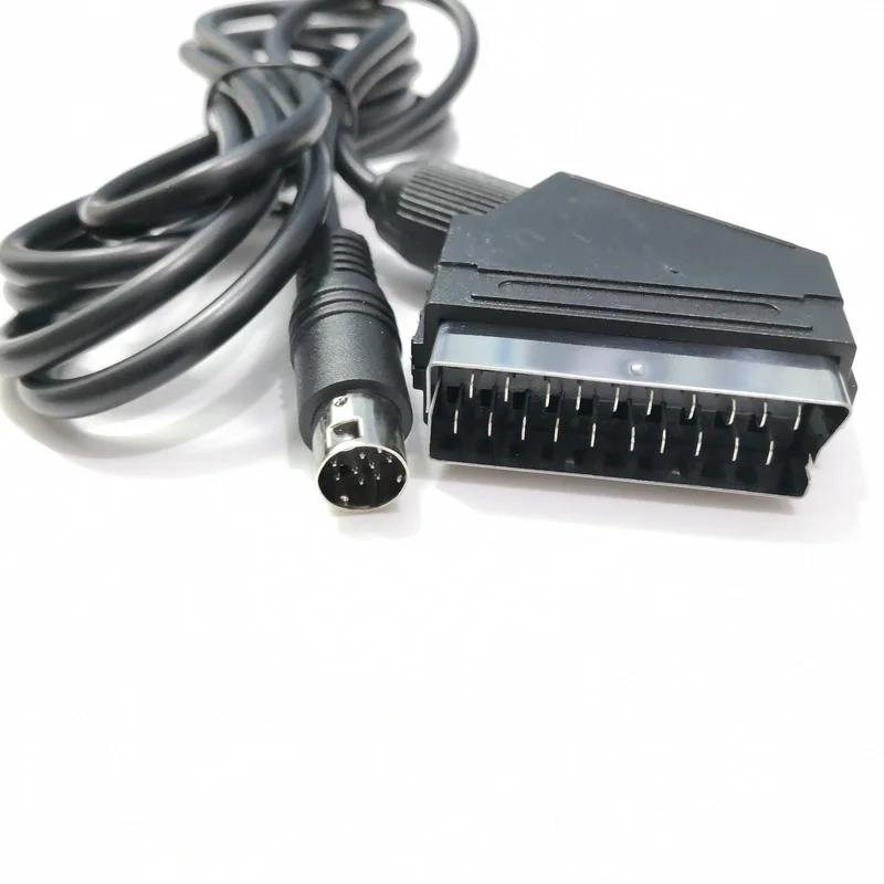 Cable Scart RGB para PS2/PS3, Cable Scart RGB Sega -Mega Drive2 -Genesis 2 Megadrive 2 MD1/MD2, Cable Scart AV RGB de 1,8 m D11 - imagen 2