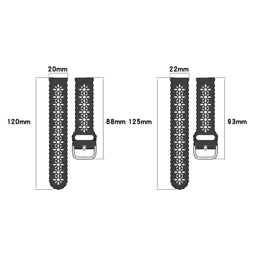 Correa de silicona para COROS PACE 3 2 bandas para COROS APEX 2 Pro 46mm 42mm deportes 22mm 20mm pulsera de repuesto correa de reloj transpirable - imagen 2