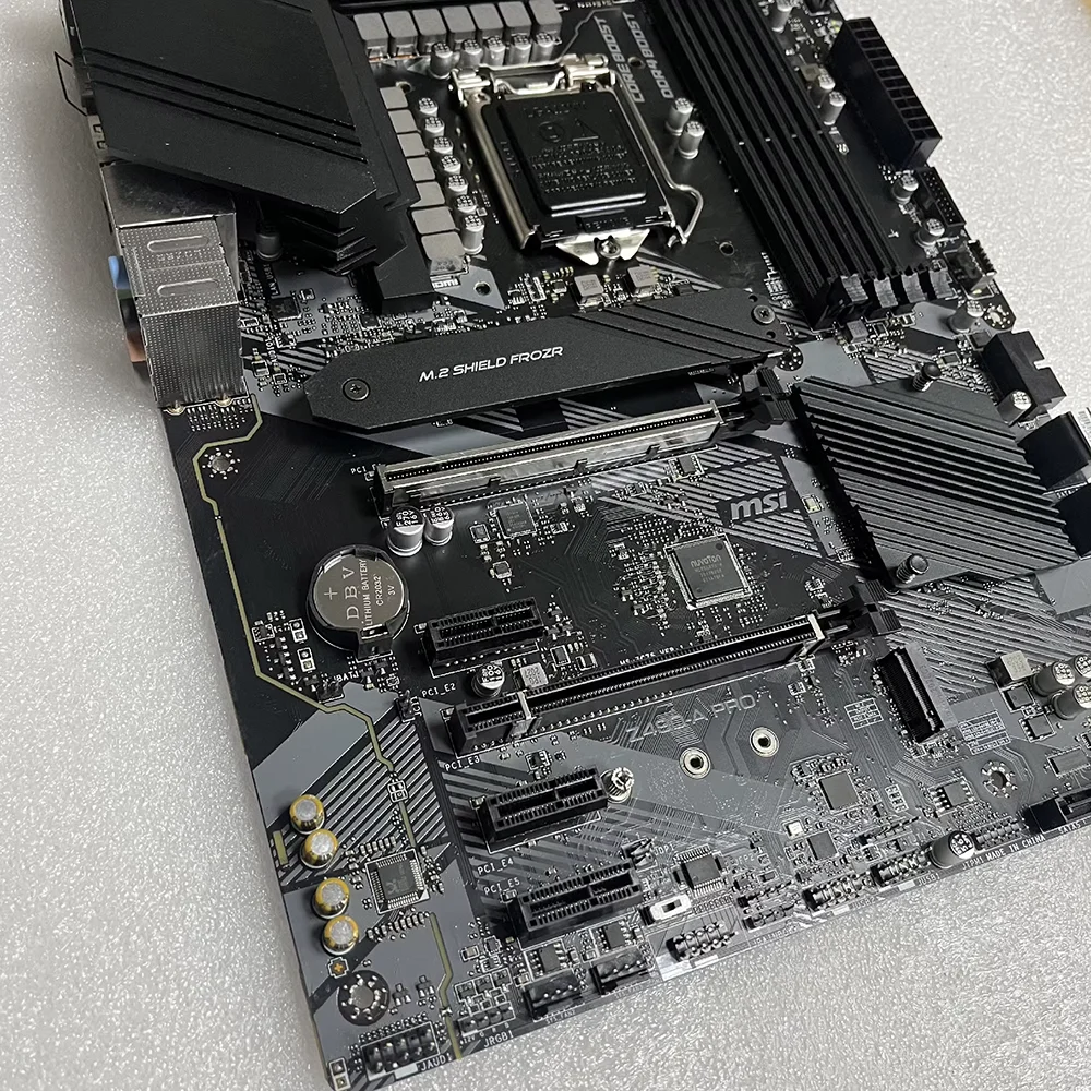 La placa base Z490-A PRO LGA 1200 admite memoria DDR4 de CPU de 10/11 generación PCIE3.0 integrada Dual M.2 - imagen 4