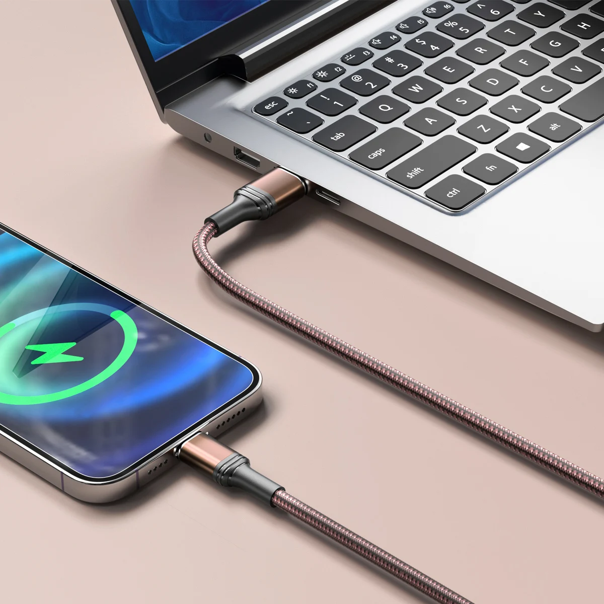 Cable USB de carga rápida 3A, Cable de datos para iPhone 11, 12, 13, 14 Pro X XS Max 6, 7, 8 Plus SE, Cable para iPad, Cable cargador de teléfono móvil de 6 pies - imagen 2