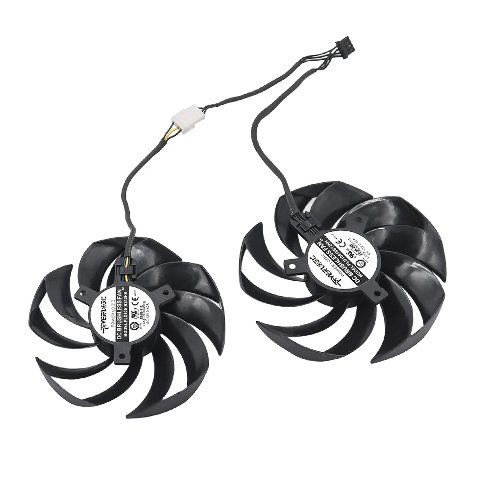 Ventilador tarjeta de vídeo 95mm RTX4070 RTX4070S ventilador de refrigeración de tarjeta gráfica para MSI RTX 4070 4070S VENTUS 2X ventilador enfriador GPU - imagen 2