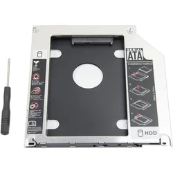 Bandeja Aluminio SATA Optibay SSD para MacBook Pro y Air