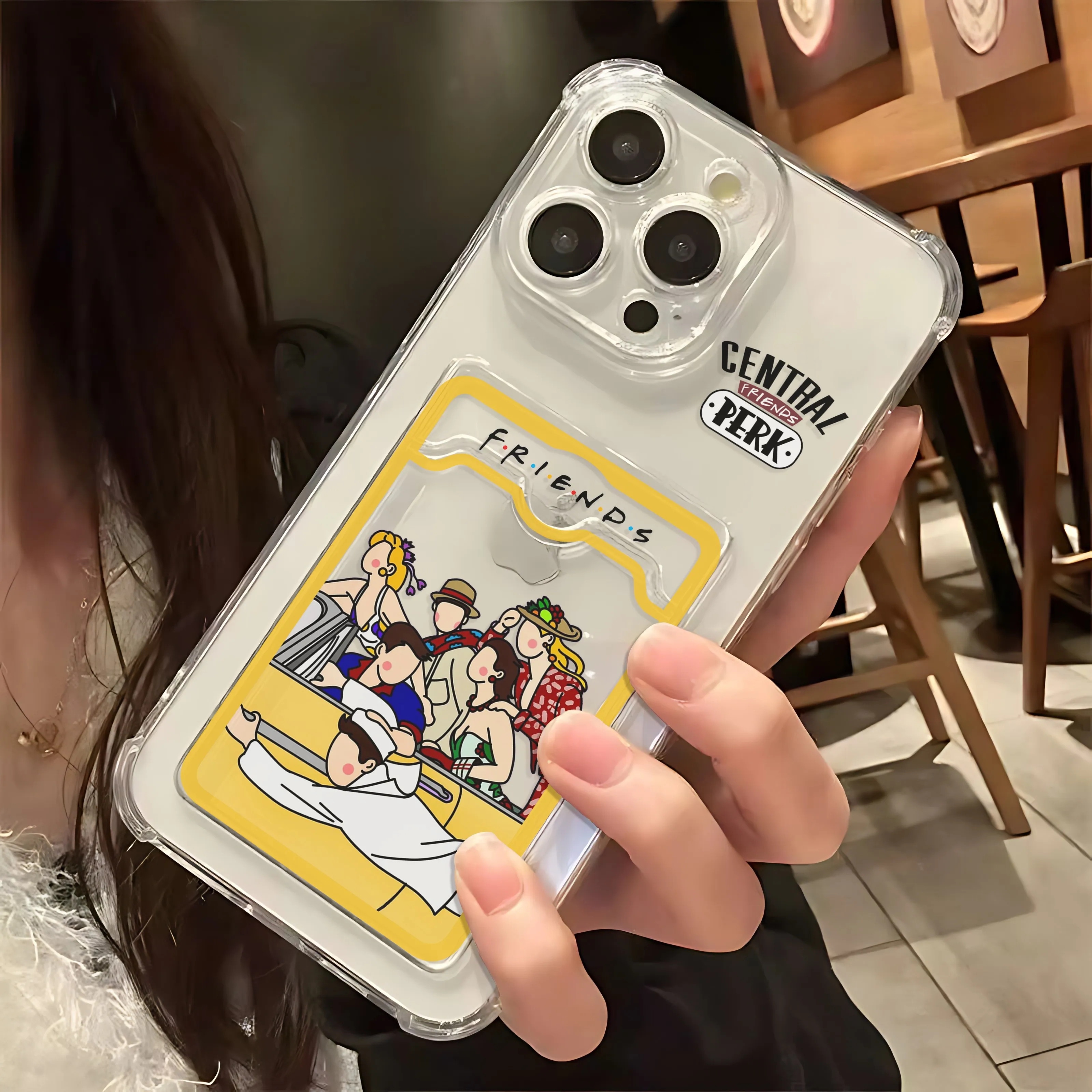 Friends Hot TV Show nueva funda con tarjetero para Samsung A73 A72 A71 A55 A54 A53 A52 A35 A34 A33 A25 A24 A23 A15 A14 A05 A04 5G - imagen 5