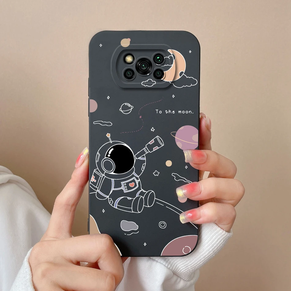 Funda para Poco X3 NFC Pro GT Pilot, cubierta protectora de lente de cámara de silicona líquida suave para Xiaomi Poco X 3 X3Pro X3GT - imagen 5