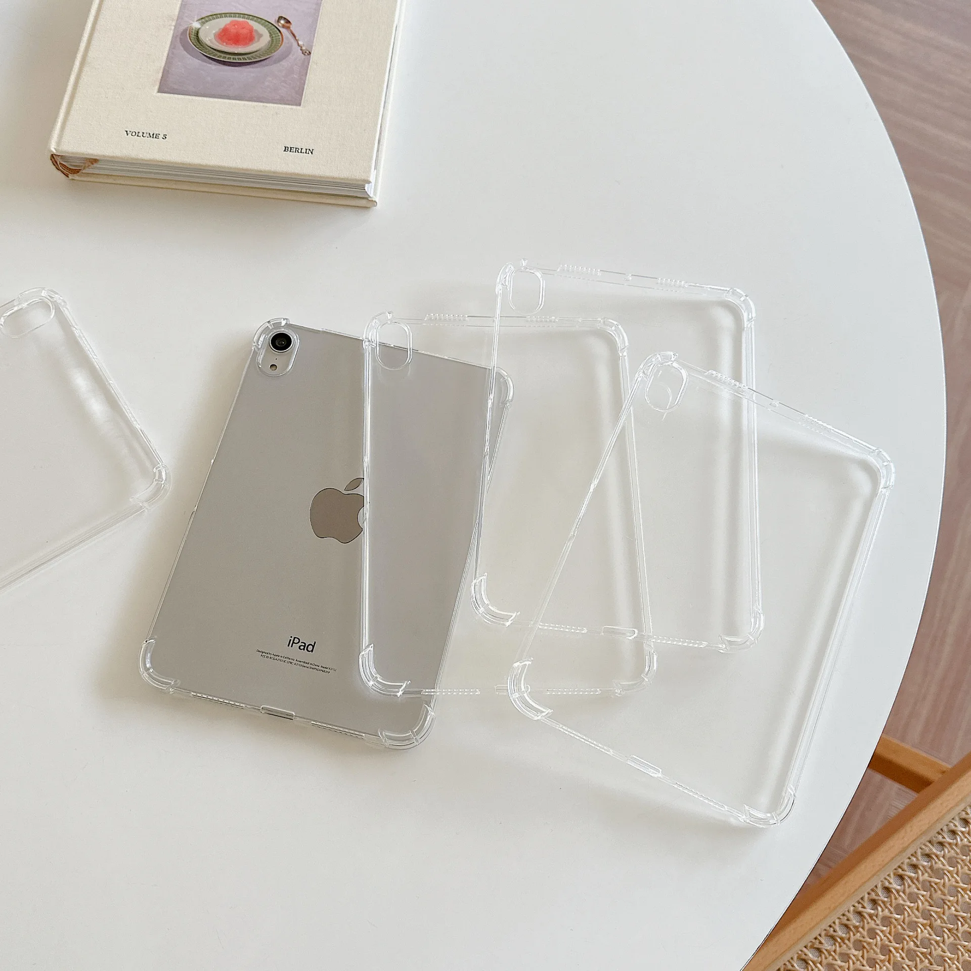 Funda transparente para iPad Air 4/5 10,9 pulgadas 2020 2022 A2324/A2072/A2325/A2316 TPU funda trasera suave para iPad Air 4th 5th antigotall - imagen 4