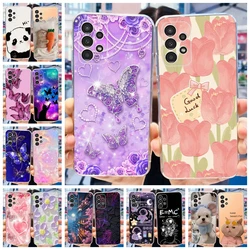 Funda Samsung Galaxy A13/A23 Mariposa Transparente - Proteccion Suave