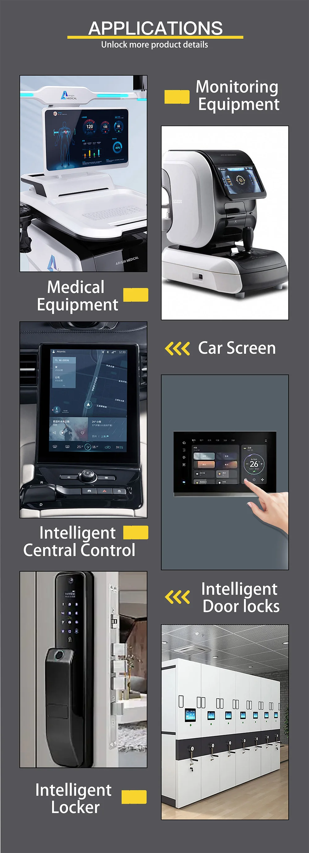 LESOWN Módulo LCD de barra ultraancha de 11,3 pulgadas MIPI 4LANE Mini HDMI 440x1920 módulo de pantalla IPS para PC portátil equipo de automatización - imagen 4